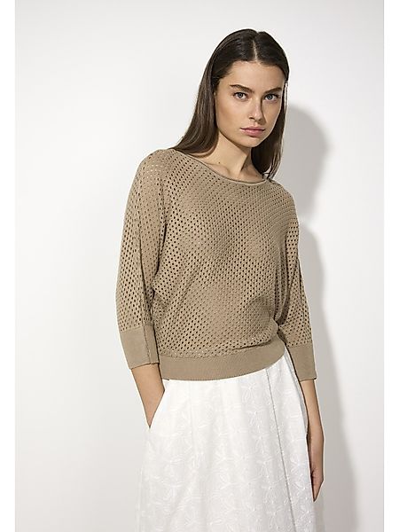 MORE&MORE Strickpullover Ajourpullover günstig online kaufen