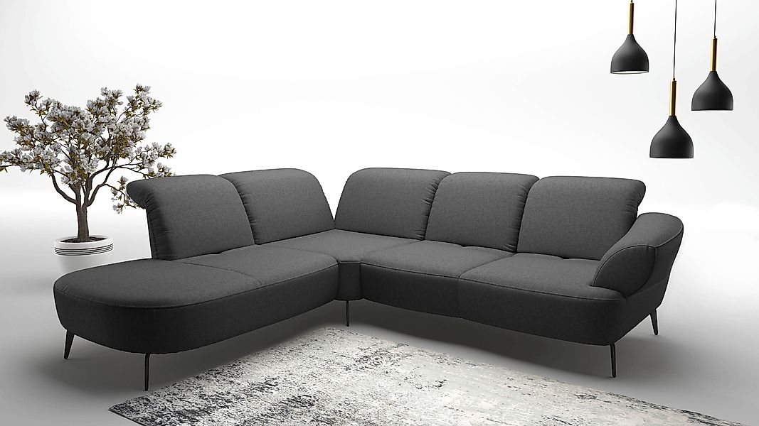 sit&more Ecksofa »Dance, L-Form, inkl. Sitztiefenverstellung« inkl. Click&S günstig online kaufen