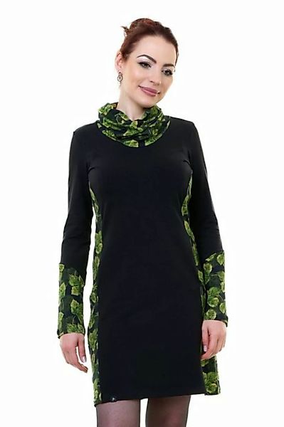 3Elfen Jerseykleid Langarm Kleid Herbstkönigin Blattzauber von 3Elfen günstig online kaufen