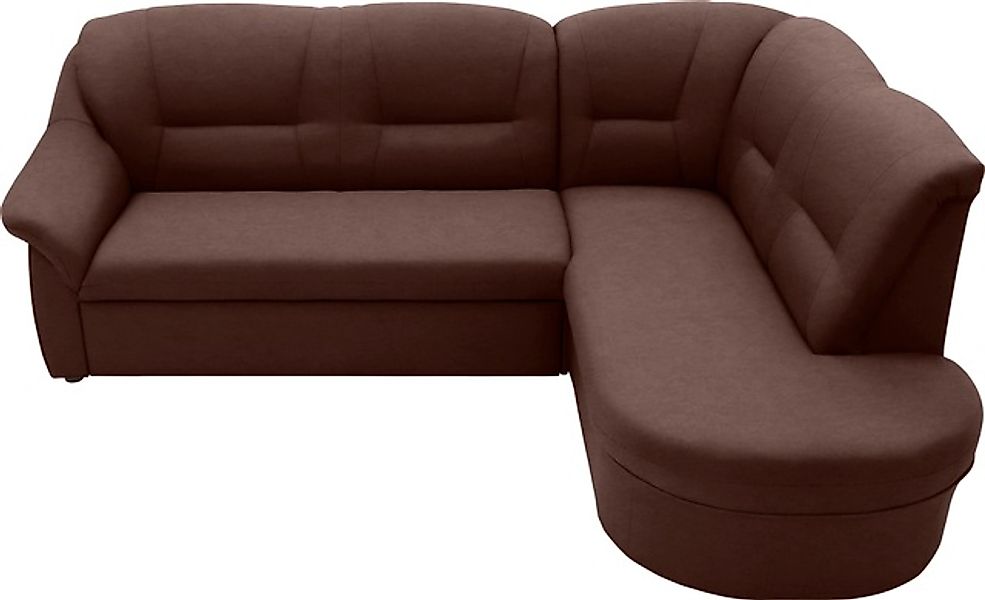 DOMO collection Ecksofa »Faenza für kleine Räume, Stellmaße 232,176cm, komf günstig online kaufen