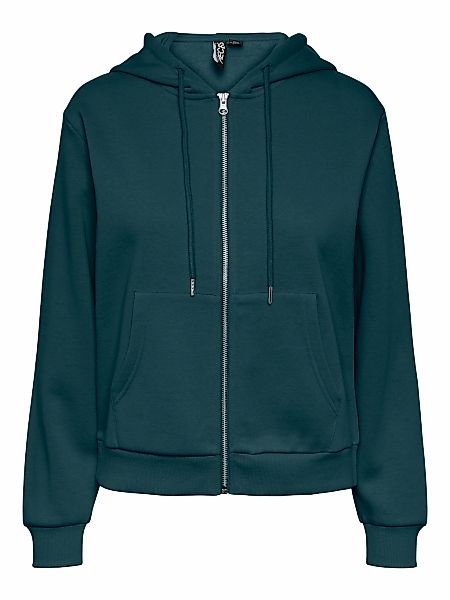 pieces Kapuzensweatshirt "PCCHILLI LS ZIP HOODIE NOOS BC" günstig online kaufen