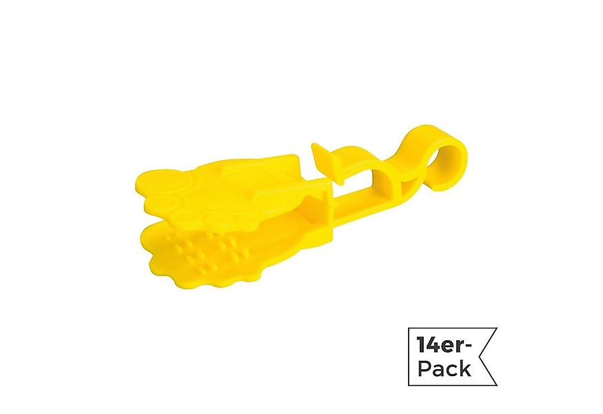 WENKO Badebürste Sockenklammer 14er-Pack, Uni günstig online kaufen