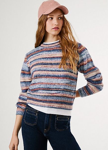 Pepe Jeans Strickpullover CELESTE CREW mit Rundhals günstig online kaufen