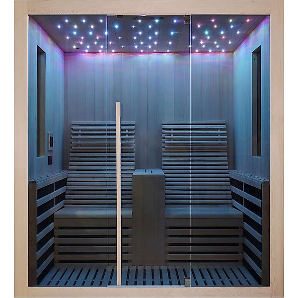 Sanotechnik Infrarotkabine CARBON 2, BxTxH: 150 x 180 x 195 cm, für 2 Perso günstig online kaufen