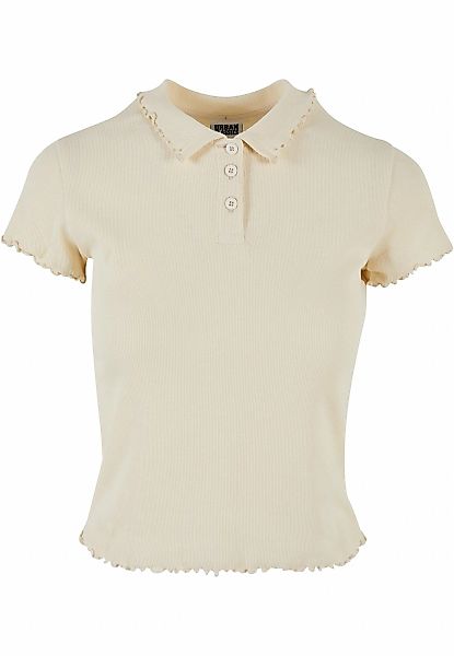 URBAN CLASSICS T-Shirt "Urban Classics Damen Ladies Rib Polo Tee", (1 tlg.) günstig online kaufen
