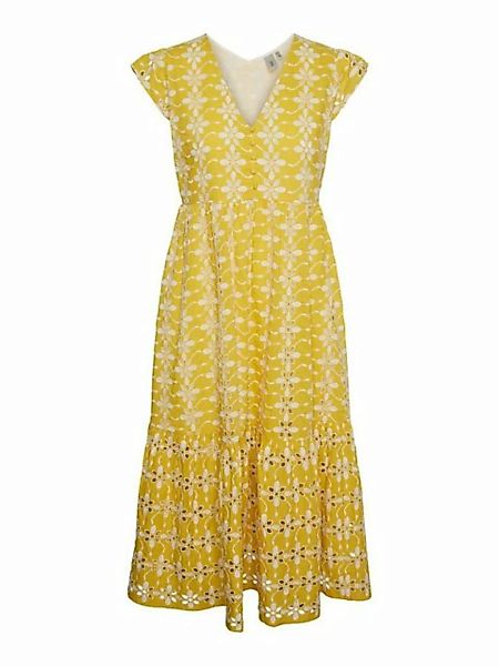 Y.A.S Blusenkleid Damen Sommerkleid YASLEMINA S/S LONG DRESS (1-tlg) günstig online kaufen