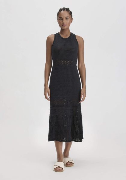 Hessnatur Strickkleid aus reiner Bio-Baumwolle (1-tlg) günstig online kaufen