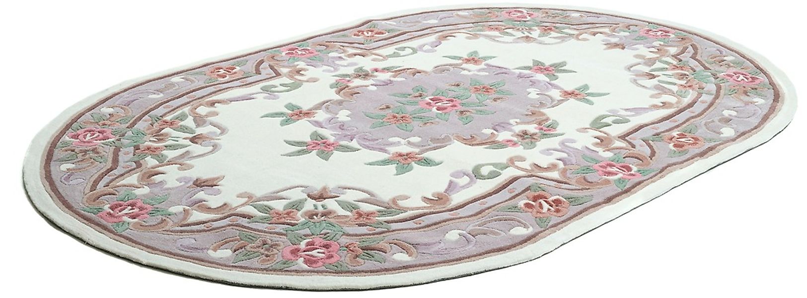 THEKO Vintageteppich  Ming ¦ beige ¦ Synthetische Fasern ¦ Maße (cm): B: 12 günstig online kaufen
