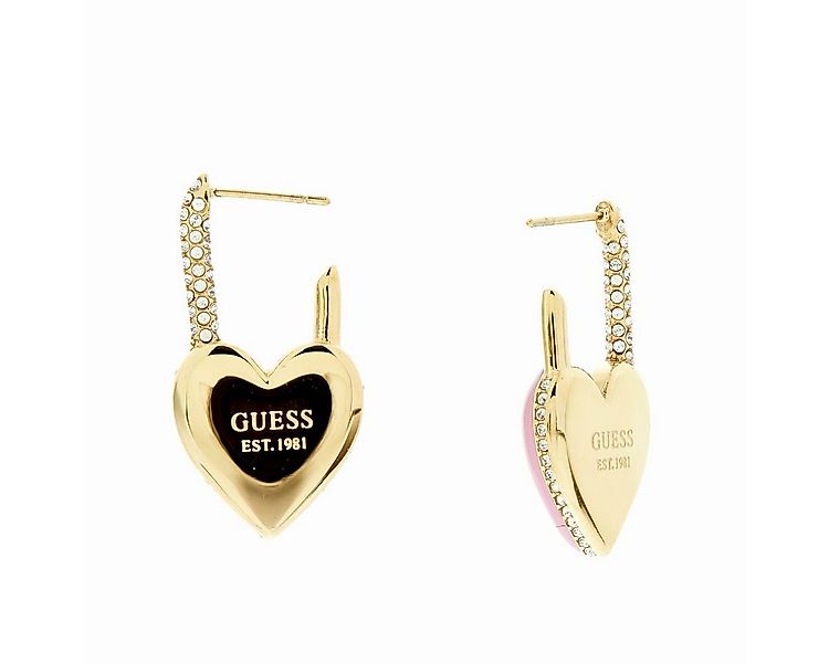 Guess Ohrring-Set Damenohrringe GUESS Edelstahl mehrfarbig 1,5 cm Ohrstecke günstig online kaufen