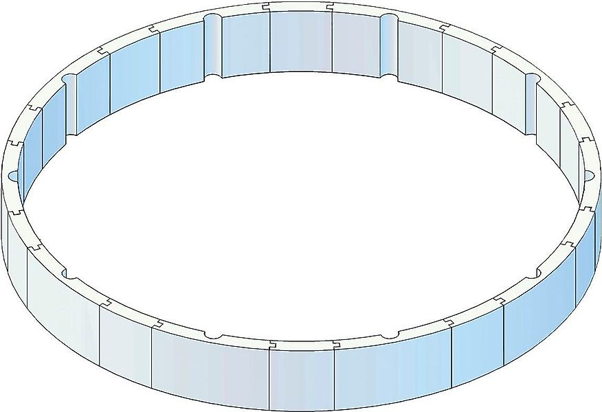 KWAD Poolwandisolierung "Pool Protector T60" 10 Stk. tlg. für Rundbecken Øx günstig online kaufen