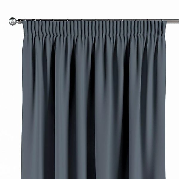 Vorhang mit Kräuselband, anthrazit, Blackout 300 cm (269-50) günstig online kaufen
