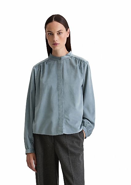 Marc OPolo Langarmbluse "aus Organic-Cotton-Viskose-Mix" günstig online kaufen