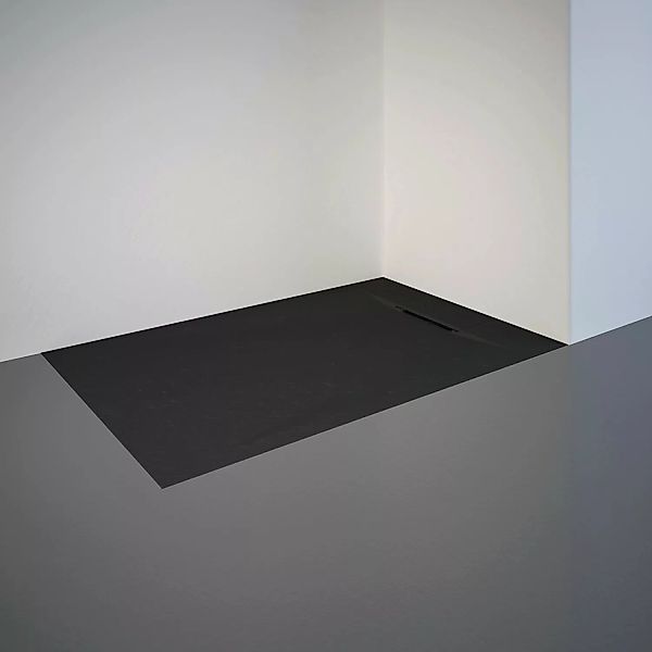 Schulte Duschwanne ExpressPlus Extraflach Rechteck 120 cm x 80 cm Anthrazit günstig online kaufen
