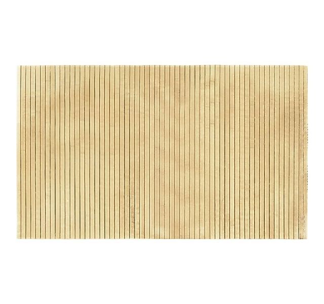 vidaXL Teppich Teppich Rechteckig Hell Natur 60x100 cm Bambus, Rechteckig günstig online kaufen
