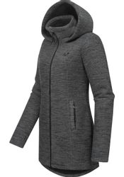 Ragwear Longstrickjacke "Leysha Melange" Sportliche Kapuzenjacke in meliert günstig online kaufen