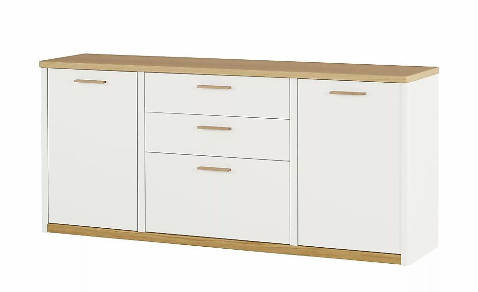 Wohnwert Sideboard  Libro plus ¦ weiß ¦ Maße (cm): B: 143 H: 78 T: 41.0 Kom günstig online kaufen