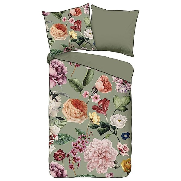 Baumwoll Bettwäsche Fiori Satin günstig online kaufen