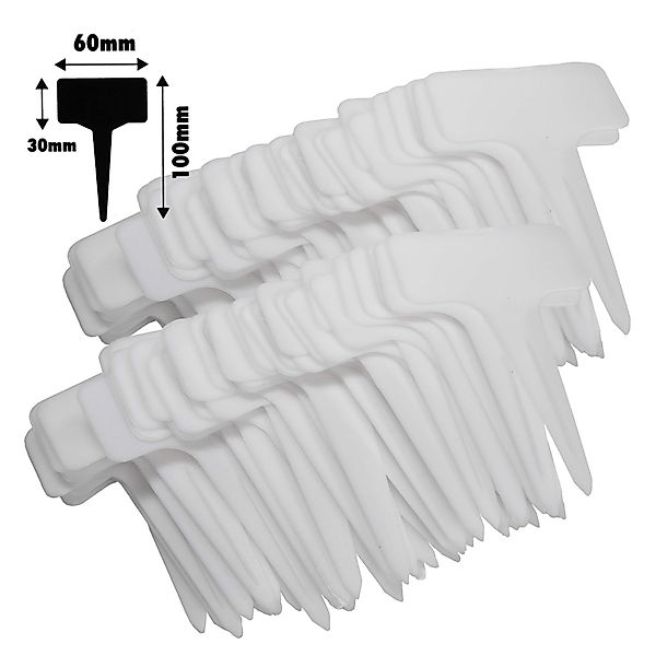 Easy Work Gartenstecker 80 Pflanzenschilder Steckschilder günstig online kaufen