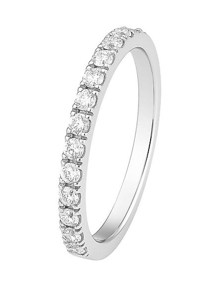 S&T Design Silberring Eternity Damenring 925 Silber mit Moissanite (S&T Rin günstig online kaufen