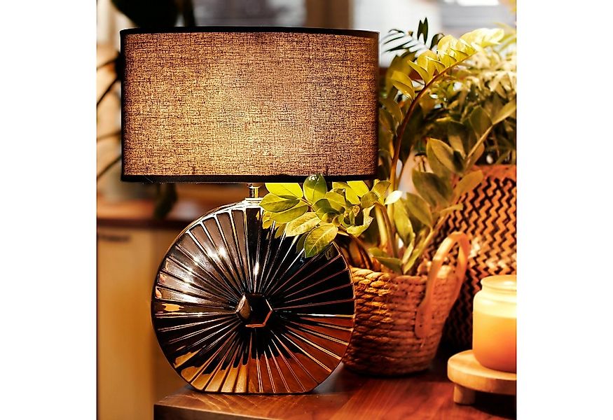 KONSIMO® Tischleuchte RITIM Tischlampe Tischleuchte, ohne Leuchtmittel günstig online kaufen