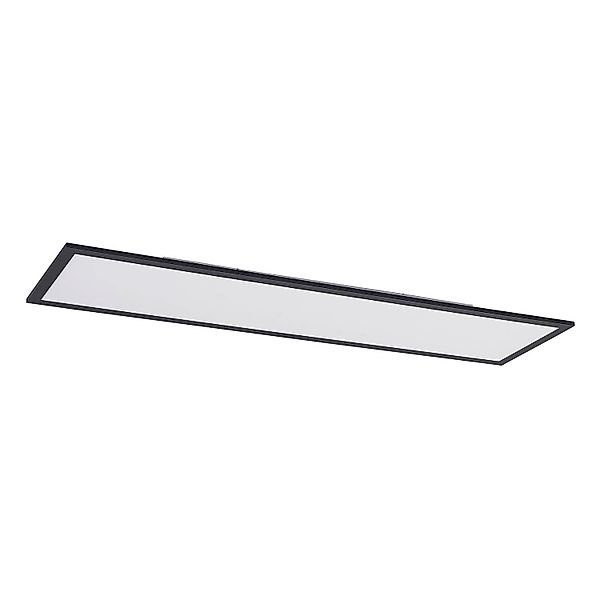 Lindby LED Panel Nelios 9956145 Dimmbar mit Leselampe Modern in Schwarz aus günstig online kaufen