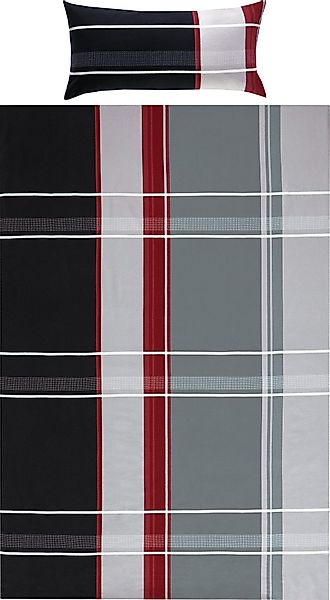 Erwin Müller Bettwäsche Bettwäsche, Biber, Streifen günstig online kaufen