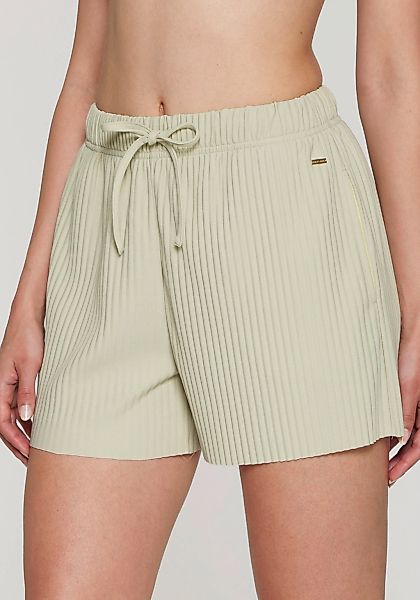 LASCANA Shorts, in weiter Form mit Plisseefalten günstig online kaufen