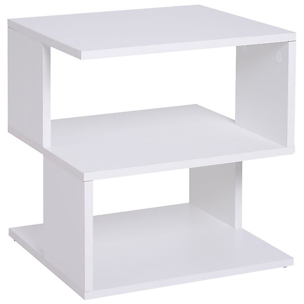 HOMCOM Beistelltisch Betttisch mit modernes Design, Couchtisch für Büro Woh günstig online kaufen