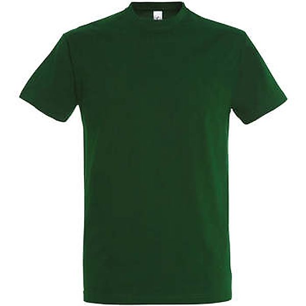 Sols  T-Shirt IMPERIAL camiseta color Verde Botella-100% algodón semi-peina günstig online kaufen