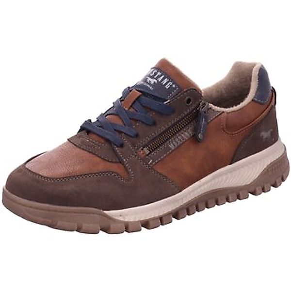 Mustang  Halbschuhe Schnuerschuhe cognac (mittel-blau) 4202301-307 günstig online kaufen