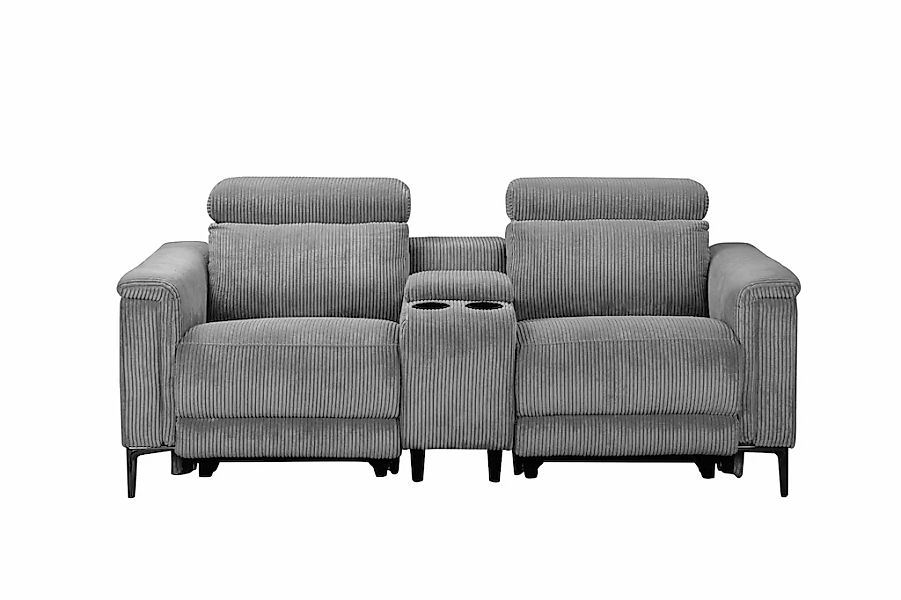 Home affaire 2-Sitzer »Lund in Cord, 2er-Kinosofa, TV-Sessel, Multimedia-So günstig online kaufen