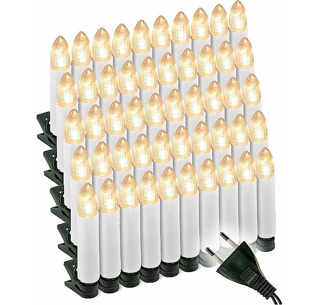 Nipach LED-Christbaumkerzen XI11596 LED Weihnachtsbaumbeleuchtung 50er inne günstig online kaufen