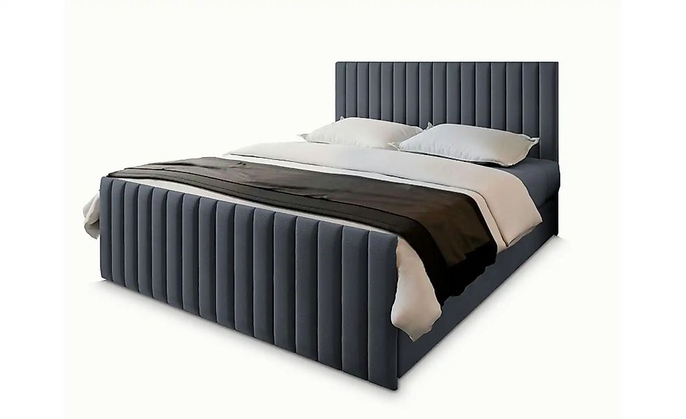 MASSENO Boxbett mit Bettkasten Arion ¦ grau ¦ Maße (cm): B: 180 H: 98 Bette günstig online kaufen