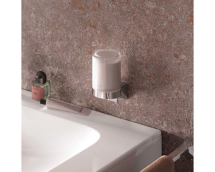 Keuco Seifenspender ROSE, zum Kleben und Schrauben, satiniertes Stülpglas, günstig online kaufen