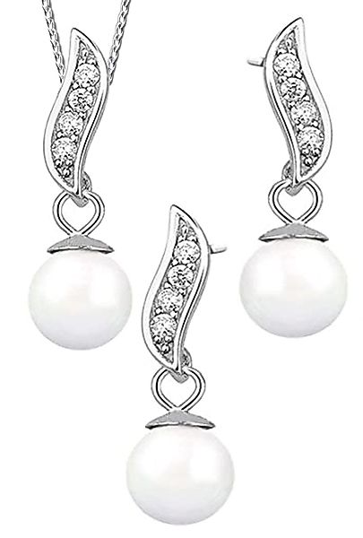 Limana Ohrring und Ketten Set 925 günstig online kaufen