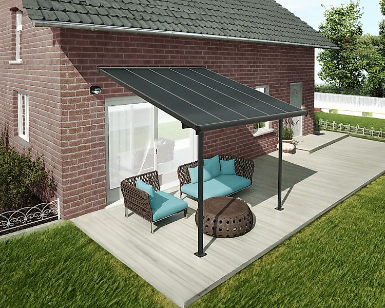 Palram - Canopia Terrassendach "Capri Alu Terrassenüberdachung", einfache D günstig online kaufen