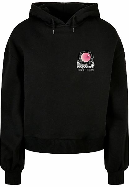 Merchcode Kapuzenpullover "Merchcode Ladies Sunset Charm Oversized Hoody", günstig online kaufen
