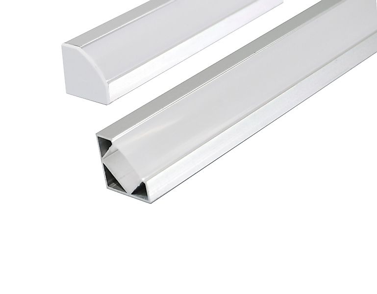 ENERGMiX LED-Stripe-Profil 2 m Eckprofil Eckleiste günstig online kaufen
