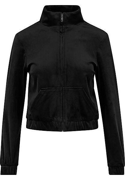 URBAN CLASSICS Allwetterjacke Urban Classics Ladies Short Velvet Track Jack günstig online kaufen