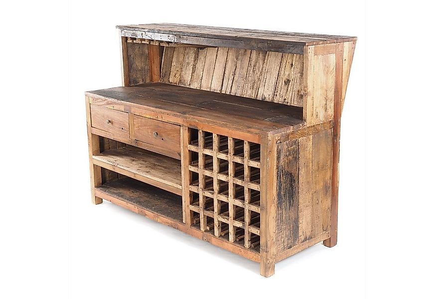 DESIGN DELIGHTS Barschrank Vintage BARSCHRANK 150x110cm(BxH) Shabby Chick M günstig online kaufen