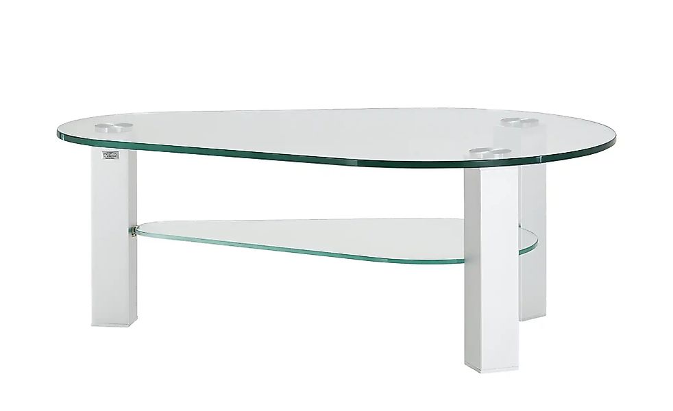 Couchtisch  Rimini ¦ transparent/klar ¦ Maße (cm): B: 75,7 H: 42,5 Tische > günstig online kaufen