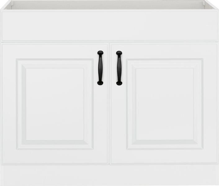 wiho Küchen Spülenschrank "Erla" 100 cm breit mit Kassettenfront, ohne Arbe günstig online kaufen