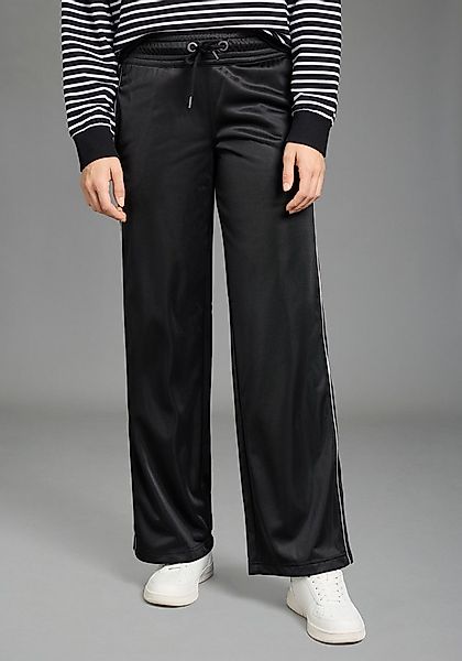 KangaROOS Sporthose casual Trikot-Hose, bequemer Schnitt, mit Bindeband am günstig online kaufen