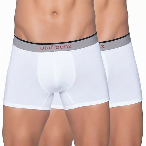 Olaf Benz 2-er Set Boxer Briefs Weiß günstig online kaufen