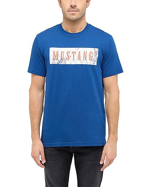 MUSTANG T-Shirt mit Logo Schriftzug günstig online kaufen