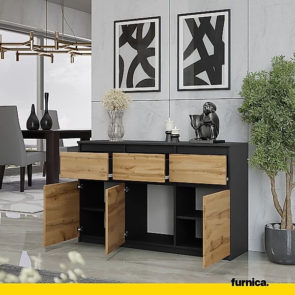 Furnica Sideboard NOAH, 3 Schubladen und günstig online kaufen