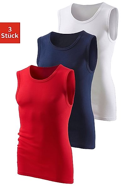 H.I.S Muscleshirt, (3 tlg.), ohne Seitennähte optimale Passform günstig online kaufen