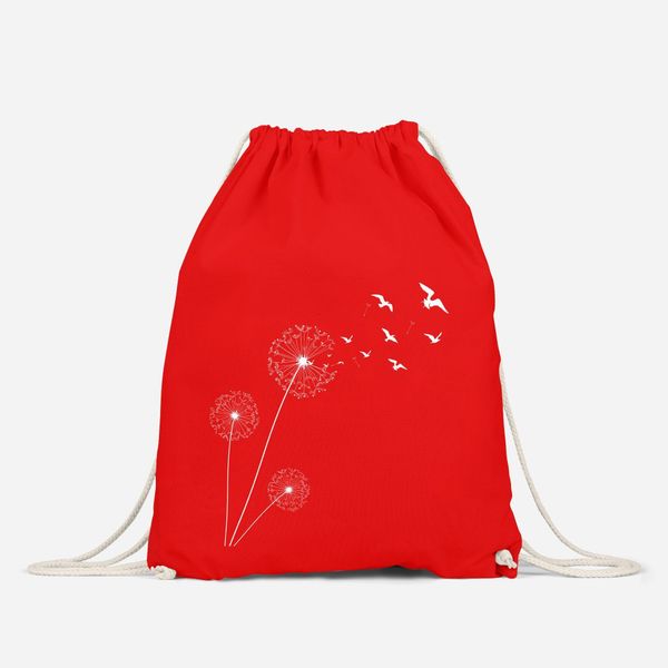 Autiga Turnbeutel Turnbeutel Pusteblume Vögel Birds günstig online kaufen