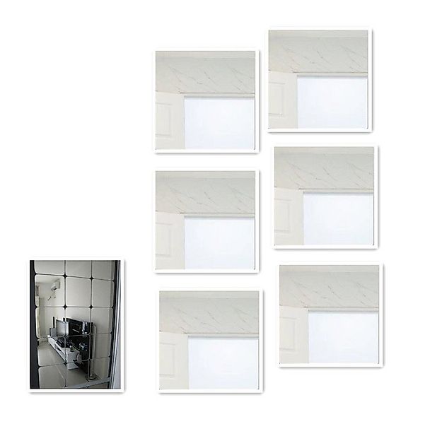 autolock Wandspiegel Spiegelfliesen Selbstklebend, Spiegel Selbstklebend Kl günstig online kaufen