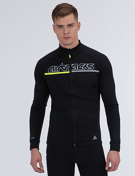 Airtracks Radtrikot Herren Thermo Fahrradtrikot Langarm günstig online kaufen